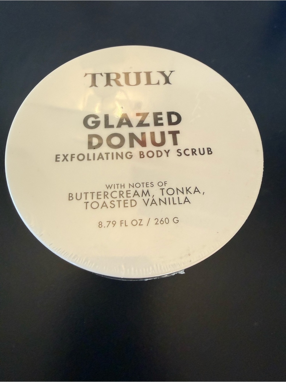 TRULY Glazed Donut Exfoliating Body Scrub - White